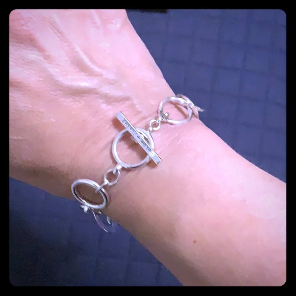 Chloe & Isabel silver big chain bracelet